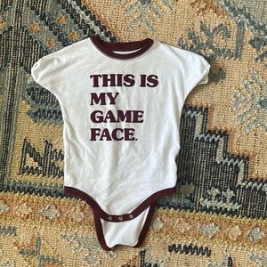 This is my game face onesie